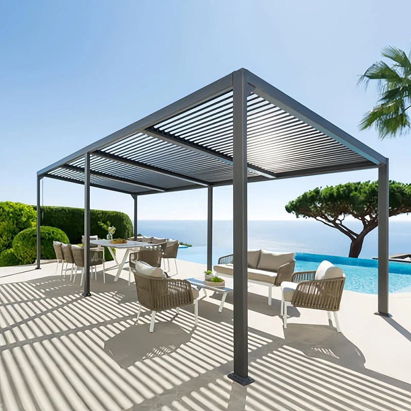 Adjustable Louver Pergola factory